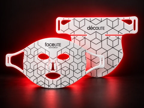 FaceLITE en DécoLITE LED-maskers samen