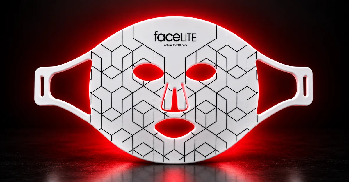 FaceLITE LED-gezichtsmasker voor thuisgebruik